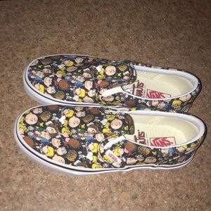 Charlie Brown Vans BOYS CHILDREN Size 3